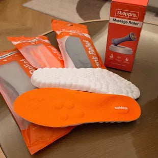 Stepprs Massage Insoles customer review by Rachel